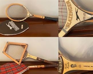 Slazenger Double Fibre Welded Throat Tennis Racket
Spalding Pancho Gonzalez Signature Model Tennis Racket

