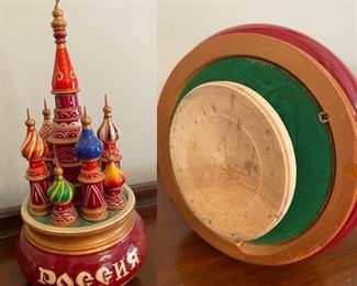 Musical Cathedral - a Breadboard model Russia 21 non rotating, St. Basil’s Cathedral 
