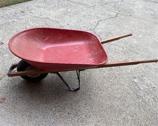 Metal Wheelbarrow 