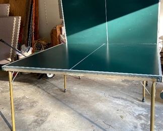 Rolling Ping Pong Table