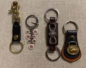 Coach, Brighton, & Dooney & Bourke Key Chains
