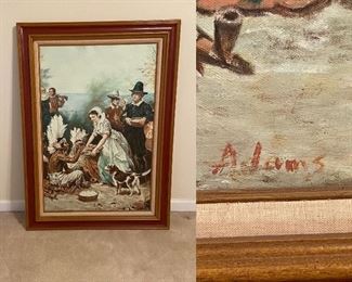 Signed Original Large Painting 