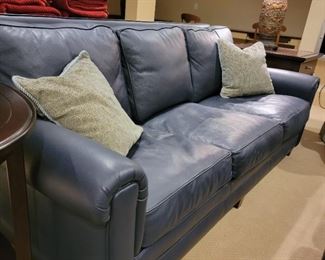American Leather Sofa: 34 x 78 x 38"