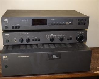 Vintage NAD Amplifer, PreAmp and Tuner