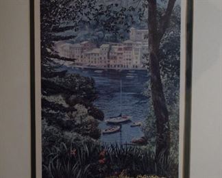 Signed William Mangum Print Dated November 1993