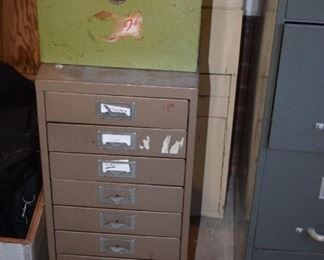 Vintage Drawer File Cabinet