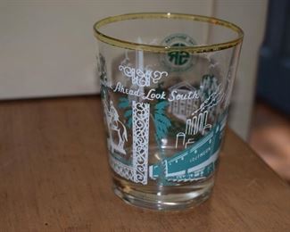 Southern Railroad Rocks Glasses