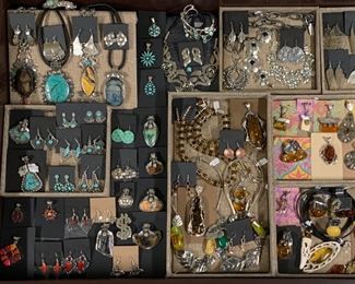 New jewelry from Elysium, made by talented artists in Mexico and amber pieces from Russia, all 50% off!