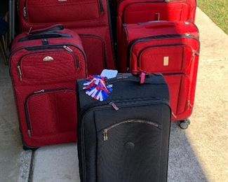 Samsonite suitcases