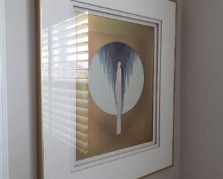 Set of 4 Erté framed prints, "The Four Emotions Suite"