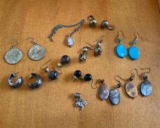 Lots of earrings