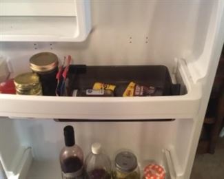 Inside of Small refrigerator - great shape 