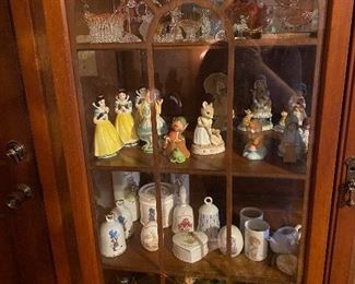 More pictures  of items in China cabinet in LR