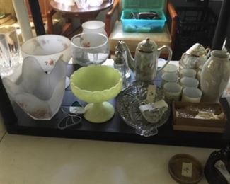 Great Japan tea set -vases, glasses and more!