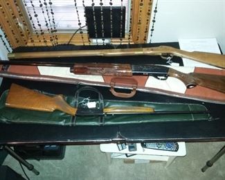 Firearms-Remington, Browning, Miroku