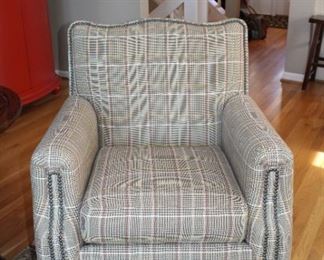 KH HIME UPHOLSTERED ACCENT CHAIR