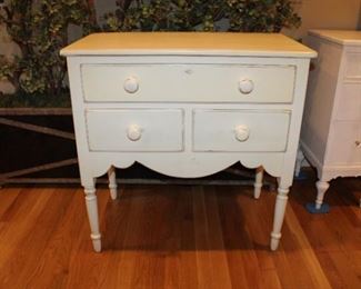 PAINTED VINTAGE CABINET