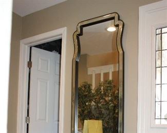 HALL MIRROR & BENCH