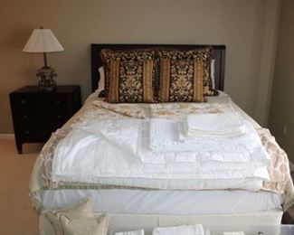 QUEEN HEADBOARD & MATTRESS