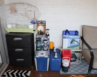STORAGE, CAMPING GEAR