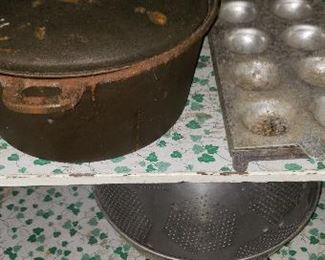 Unmarked cast iron 