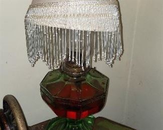 Glass bead lamp shade decor?
