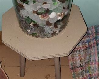 Candy jar of rocks & crystals