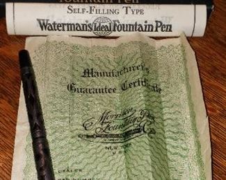 Waterman 1930s pen
