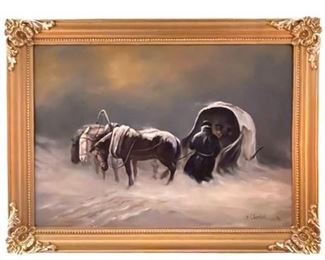Lot 007
H. Cebeprkolz Signed Oil on Canvas