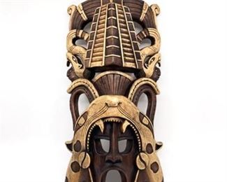 Lot 298
Decorative African Wall Mask