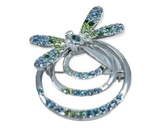 Lot 144
Swarovski Crystal Dragonfly Pin Brooch