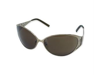 Lot 098
Fendi Signature Metal Aviator FS 362 714 Sunglasses