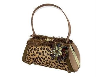 Lot 104
Shelley Wenum Ocelot Designer Evening Pocketbook