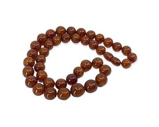 Lot 105
Vintage Russian Honey Amber Necklace