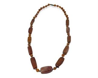 Lot 128
Vintage Carnelian Bead Necklace