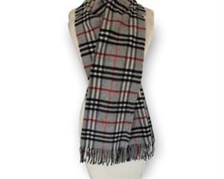 Lot 237
Mens Burberry Plaid Check Wool Scarf