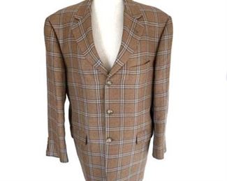 Lot 221
Mens Burberry Plaid Blazer