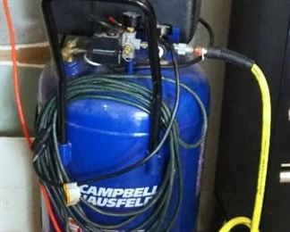 Campbell Hausfeld 20 Gallon Electric Air Compressor, 150 Max PSi, Includes Air Hoses, Qty 2