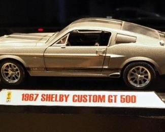1967 Shelby Custom GT 500 Diecast Model Car