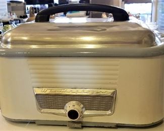 Large vintage roaster oven.