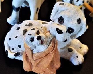 Dalmatian dogs 