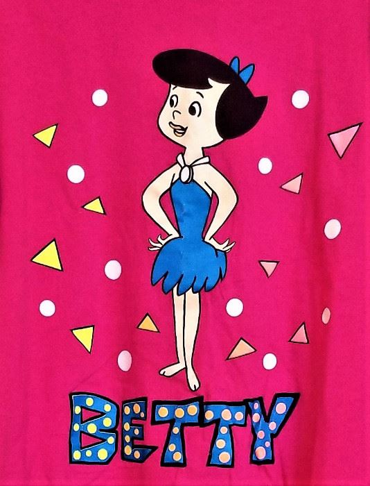 Betty Rubble from the Flintstones