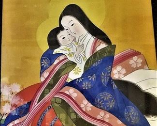 Asian Madonna and Child art
