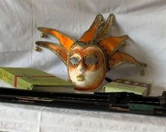 Mardi Gras Mask Made in Italy Collectibles