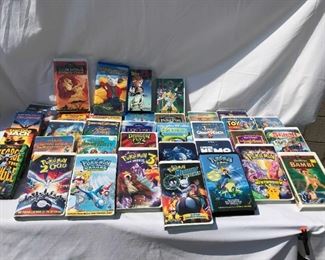 Pokmon  Disney VHS Tapes