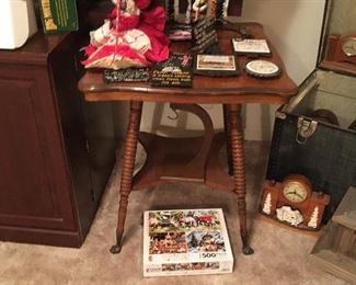 Antique claw & ball foot table