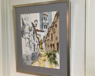 Great MCM painting, ready to hang,