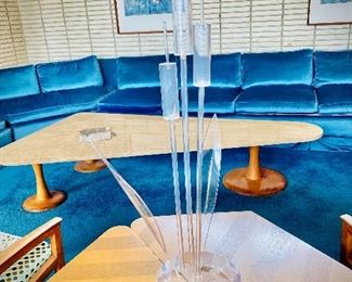 Acrylic sculpture as is