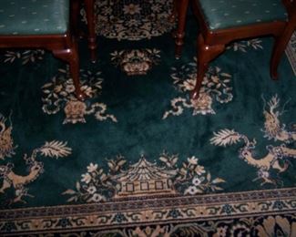 ORIENTAL-DESIGN ROOM-SIZE AREA RUG
