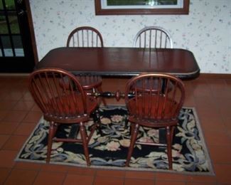 1930s BREAKFAST TABLE & CHAIRS